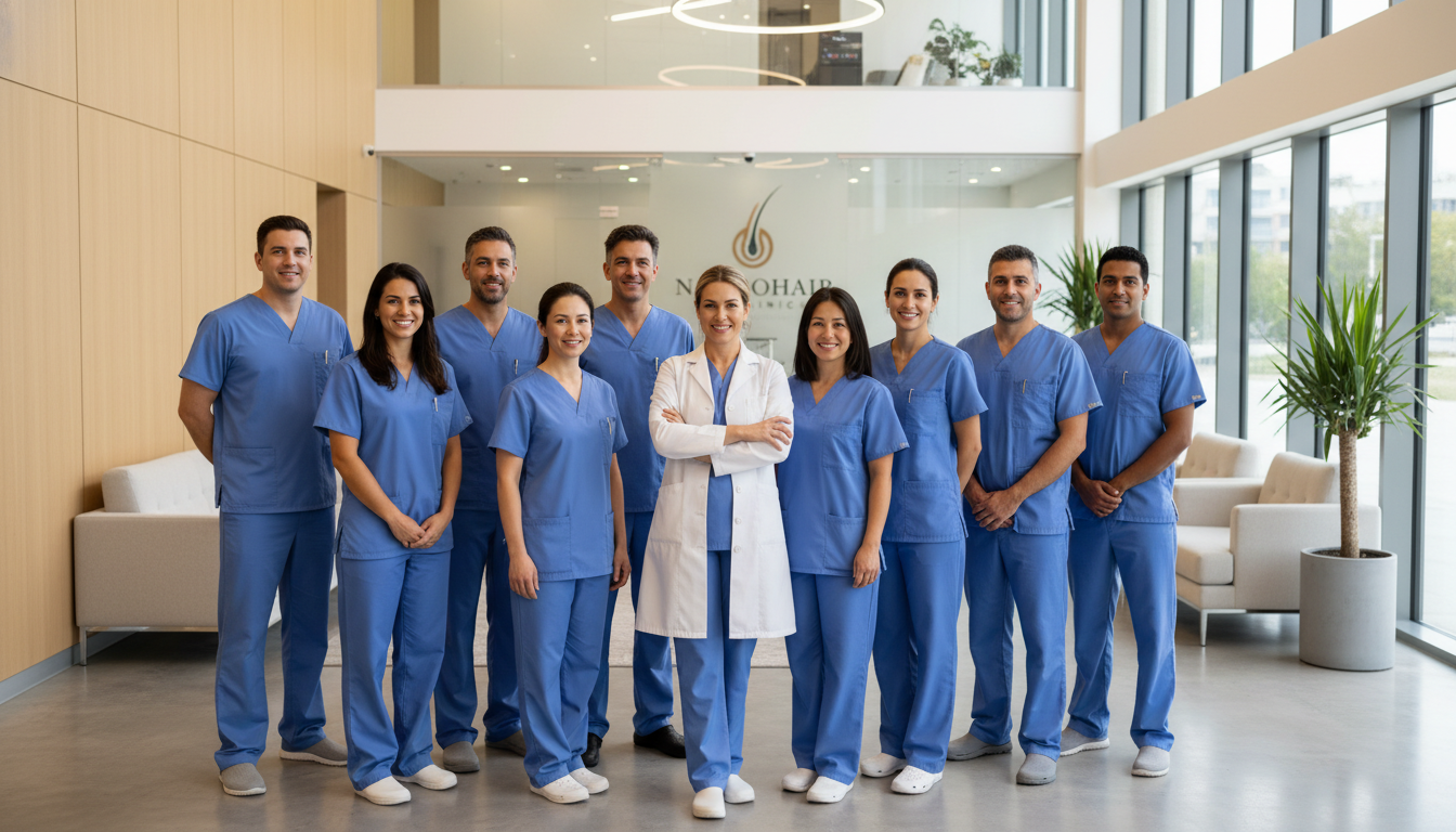 Bellevue Hair Doctor's experienced medical team
